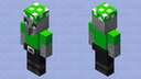 Green Spore Illager (Lynn Martin and Friends) Minecraft Mob Skin