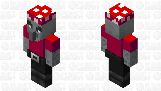 Red Spore Illager (Lynn Martin and Friends) Minecraft Skin