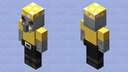 Cedric's Spore Illager Gold (Lynn Martin and Friends) Minecraft Mob Skin