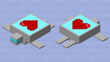 robo turtle Minecraft Mob Skin