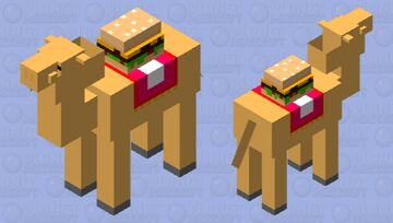 hamburger camel Minecraft Mob Skin