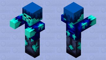 Frostbitten Zombie Minecraft Mob Skin
