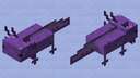 Lavender Axolotl Minecraft Mob Skin