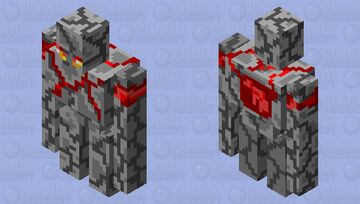 Redstone golem (minecraft Dungeons) Minecraft Mob Skin