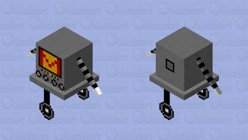 Mettaton Undertale Minecraft Mob Skin