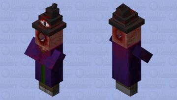 Impaled Witch (Creepypasta Entity) Minecraft Mob Skin