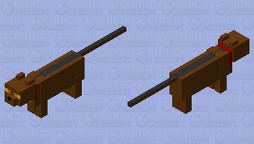Pickle :( (my pet that recently went over the rainbow bridge) Minecraft Mob Skin
