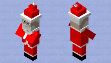 Santa Claus Minecraft Mob Skin