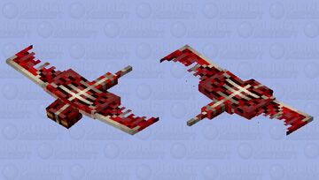 red phantom Minecraft Mob Skin