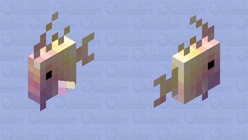 Sunset Snapper Minecraft Mob Skin