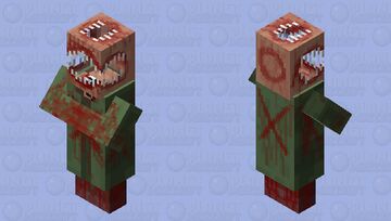 Man-eating Villager Minecraft Mob Skin