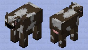 Happy cow Minecraft Mob Skin