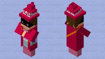 Princess Evie Witch In Mike The Knight In Assassin's Creed PJ Masks Game Minecraft Mob Skin