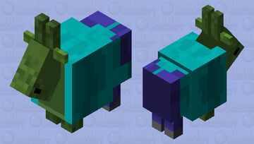 Zombie Goat! Minecraft Mob Skin