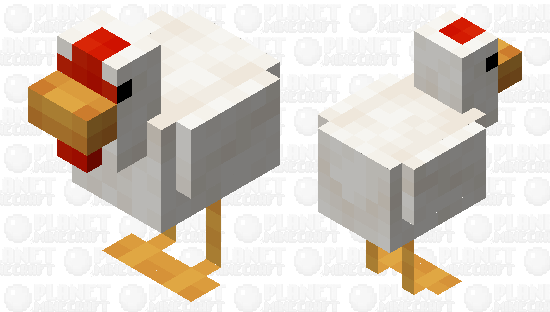 Minecraft Reworked - Chicken Minecraft Skin