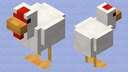 Minecraft Reworked - Chicken Minecraft Mob Skin