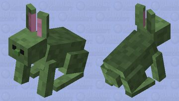 Zombie Rabbit Minecraft Mob Skin