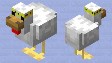Technoblade (chicken version) Minecraft Mob Skin