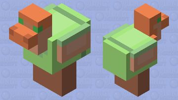 Alex Chicken Minecraft Mob Skin
