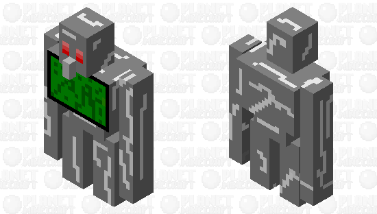 Robótica🤖golem Minecraft Skin