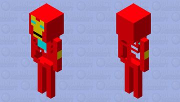 Iron Skeleton Minecraft Mob Skin