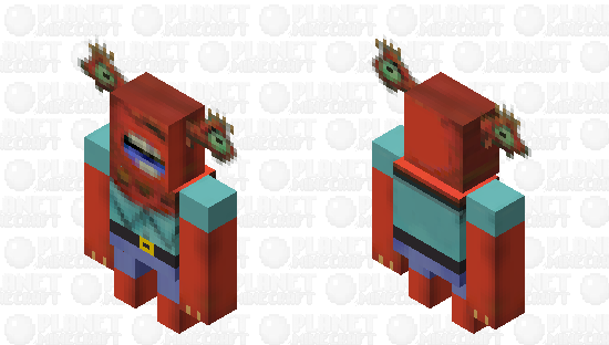 Moar Krabs Minecraft Skin