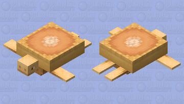 Pumpkin Pie - Turtle Minecraft Mob Skin