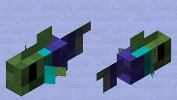 Zombie Tropical Fish (C) Minecraft Mob Skin