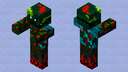 plant infested zombie phase 6 Minecraft Mob Skin