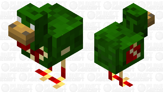 Z0MBIE CHICKEN Minecraft Skin