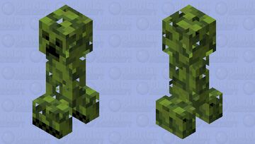 (Finally normal) Azlea leaf Creeper Minecraft Mob Skin