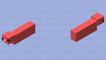worm on a string Minecraft Mob Skin