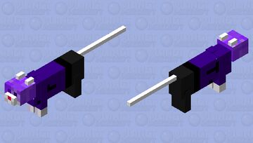 Kat the emo cat Minecraft Mob Skin