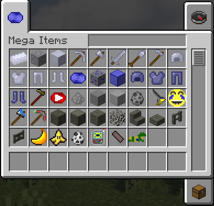 Popular Mod : MegaItems Mod 1.16.4