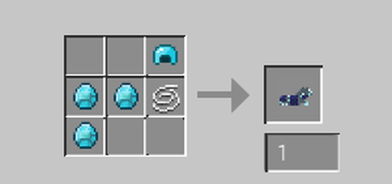 IHasFins' Craftable Uncraftables Horse Armor (Unreleased) Minecraft Mod