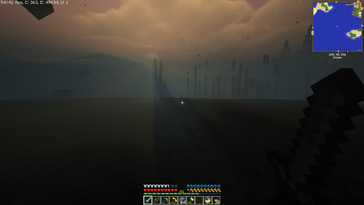 Shipwrecks mod, Diving Suit Patch. Minecraft Mod