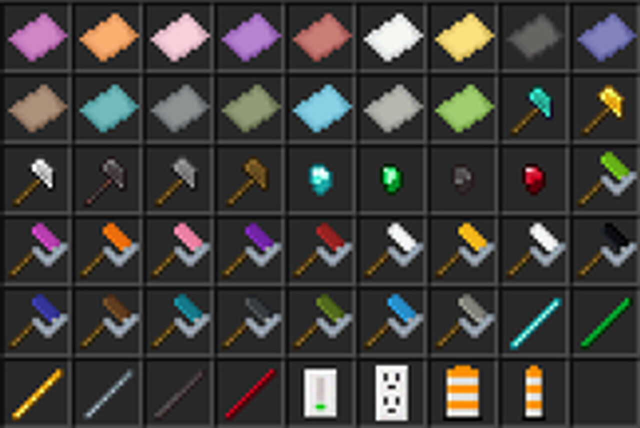 Construction Blocks Edition] Minecraft Mod
