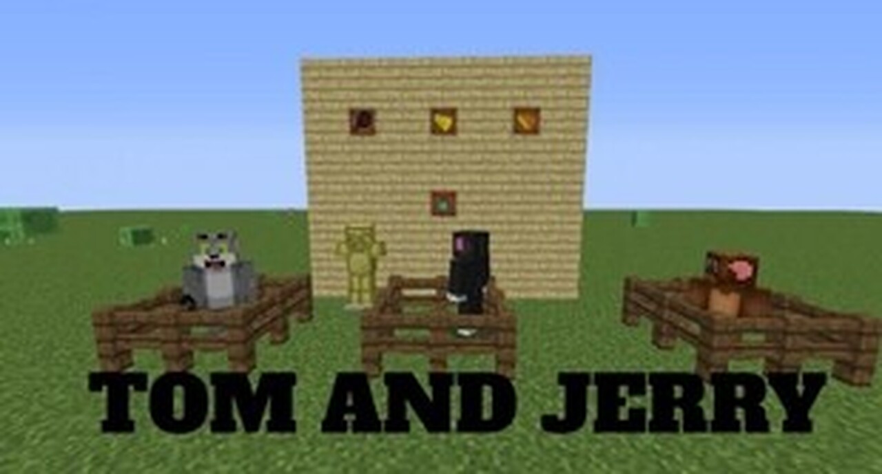 Tom and Jerry Mod Minecraft Mod