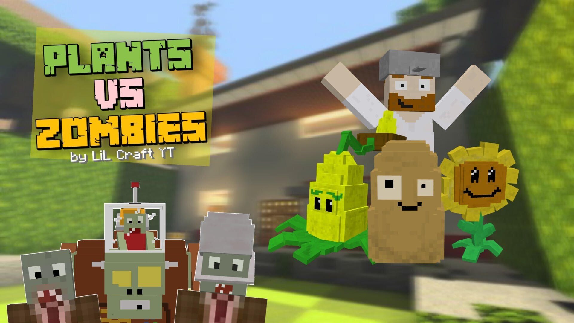 Plants Vs Zombies 2 Addon Bedrock Minecraft Mod