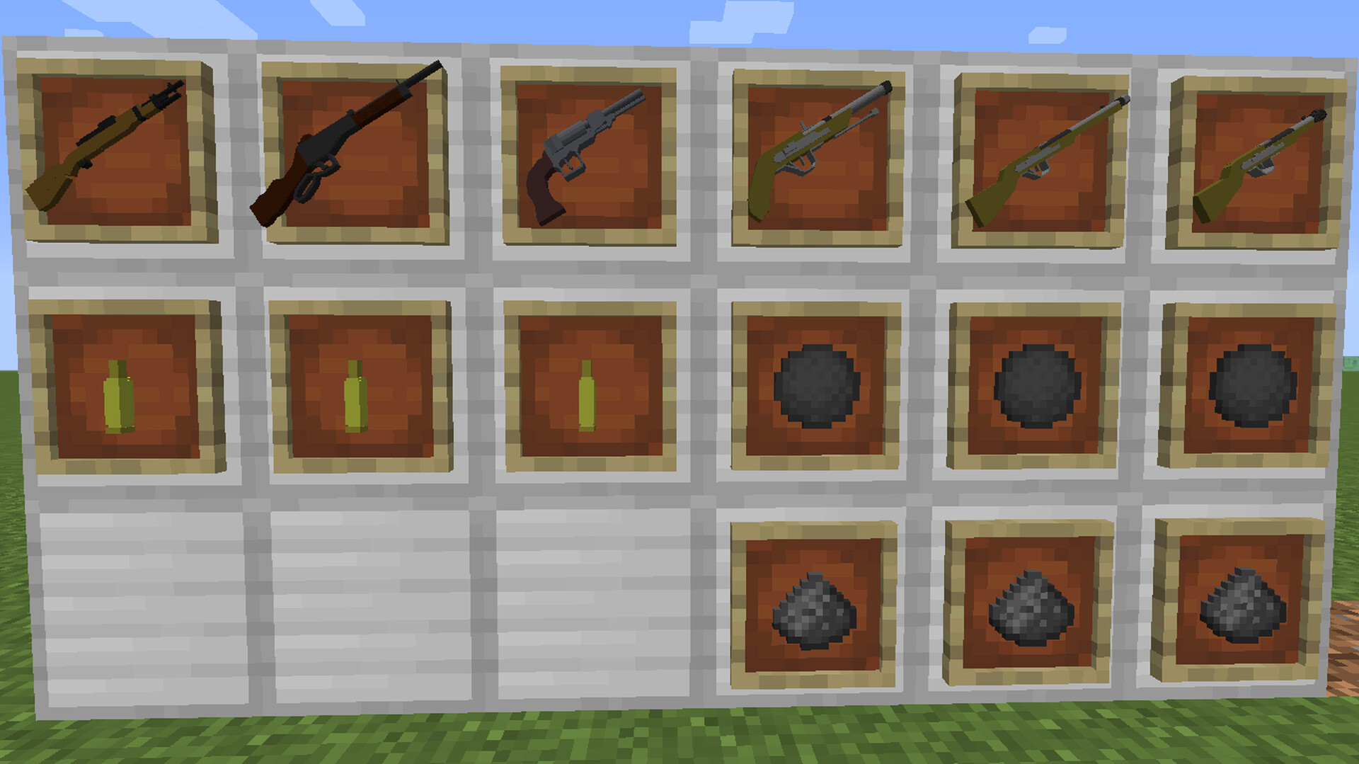Old guns Minecraft Mod