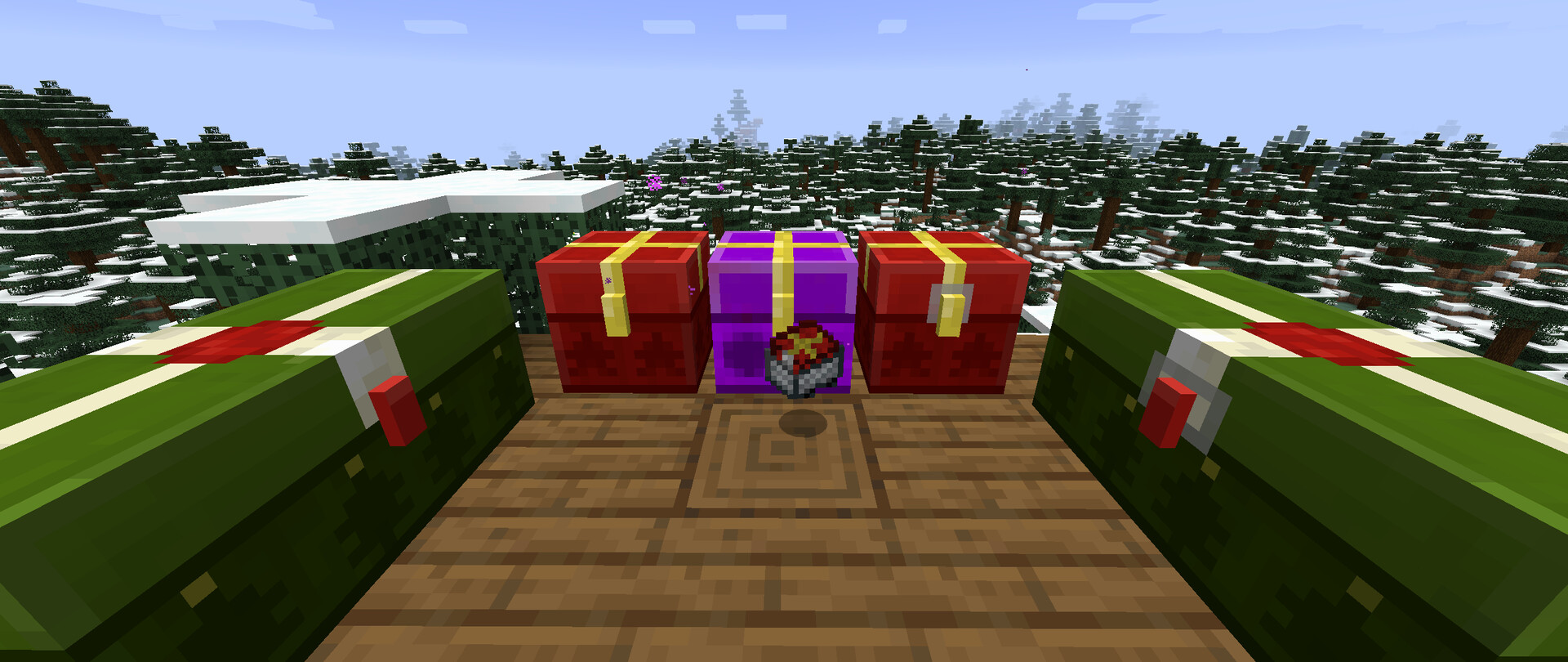 Better Christmas Chests Minecraft Mod