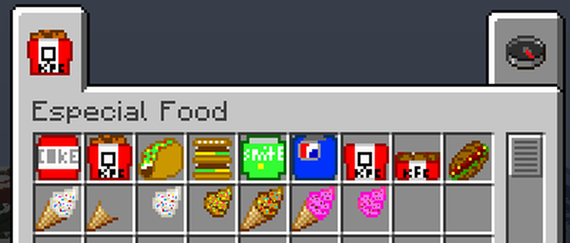 Fast Food In Minecraft Minecraft Mod