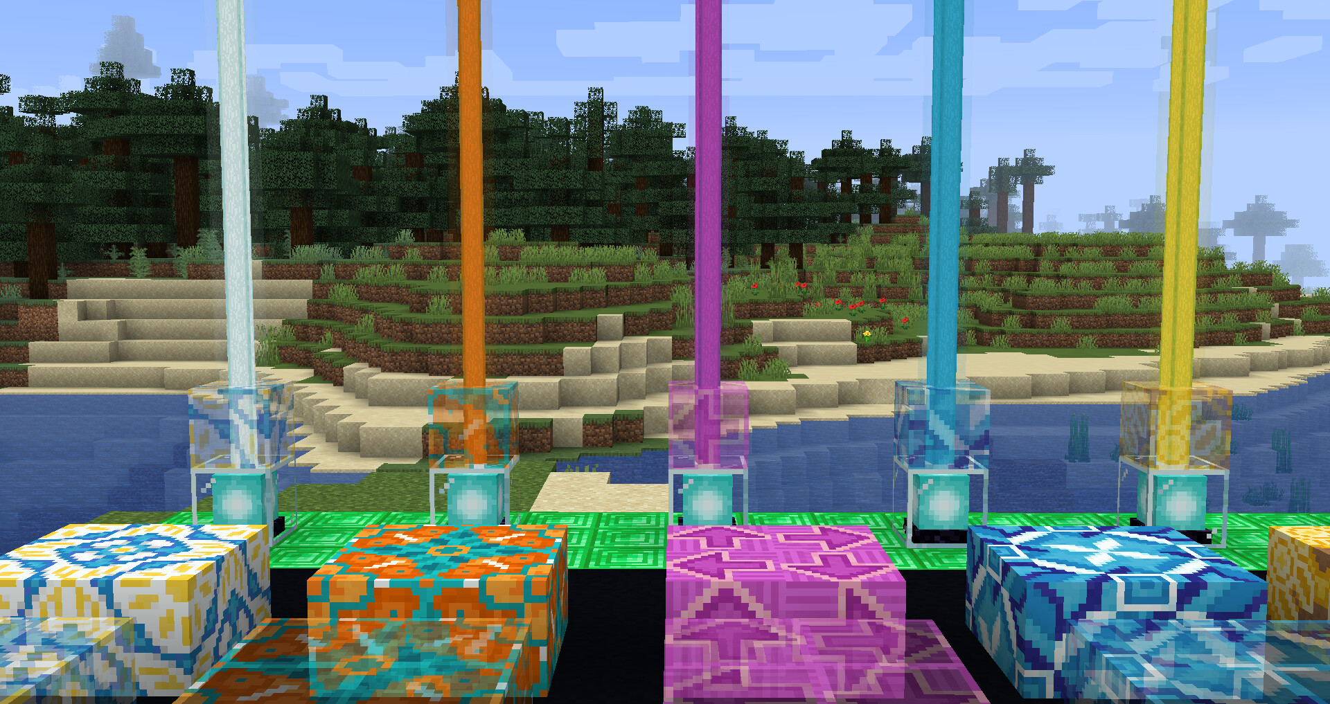 Patterned Glass Minecraft Mod