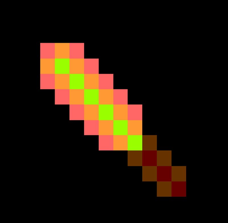 The one shot sword Minecraft Mod