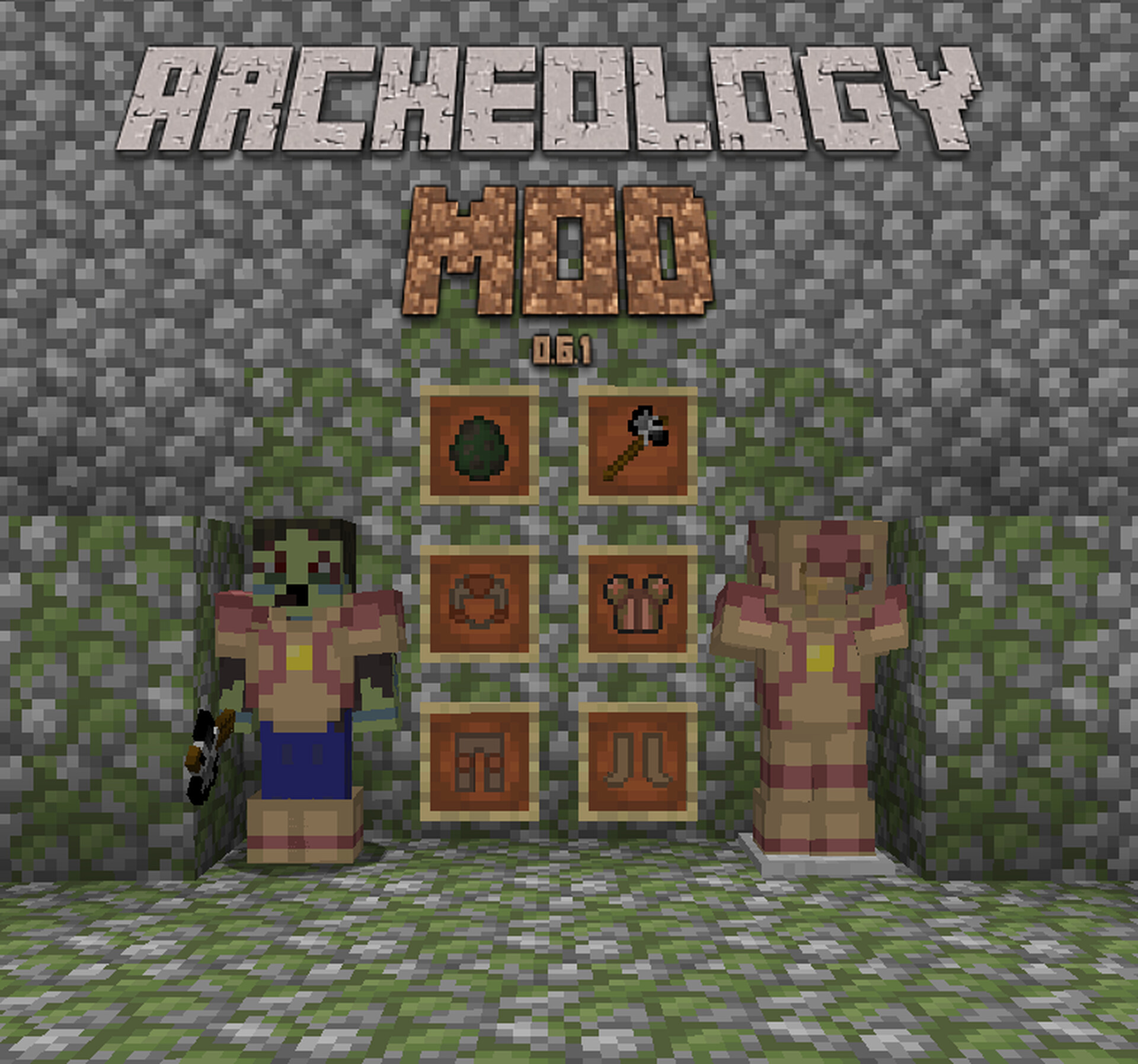 Archeology Mod Version 0.6.5 Minecraft Mod