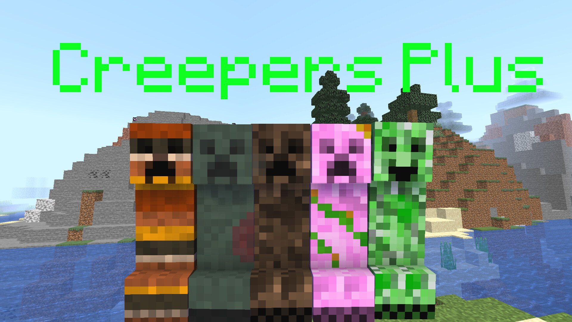 Creepers Plus Minecraft Mod