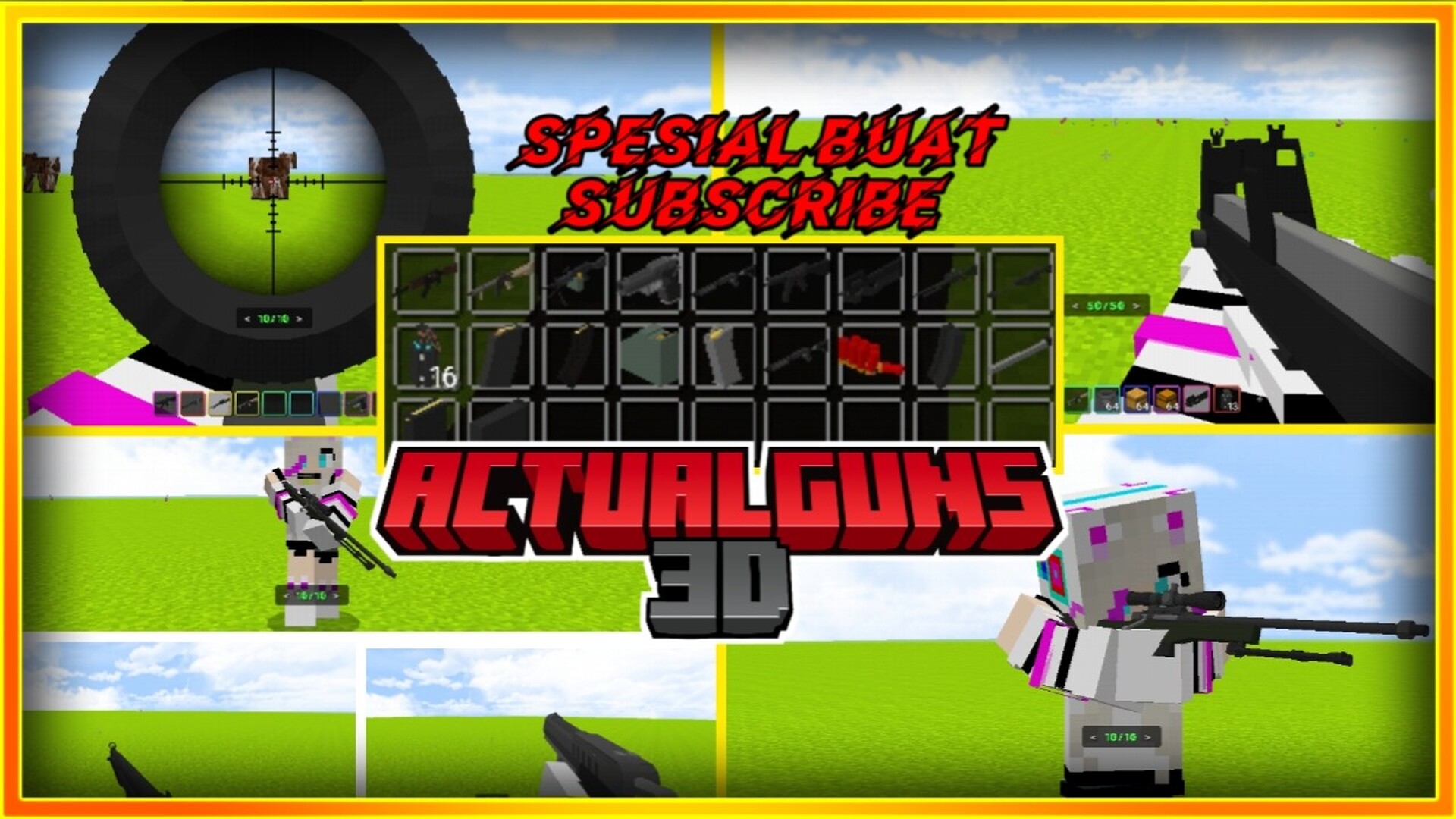 Addon Actual Guns Mcpe Minecraft Mod Addon Actual Guns Mcpe Minecraft Mod
