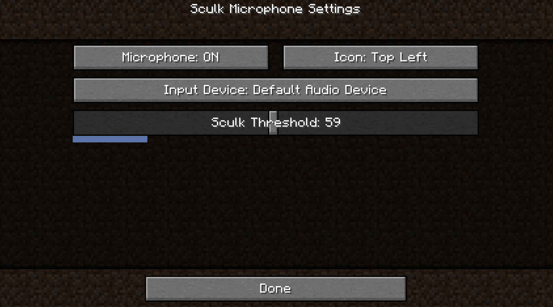 Sculk Microphone Minecraft Mod