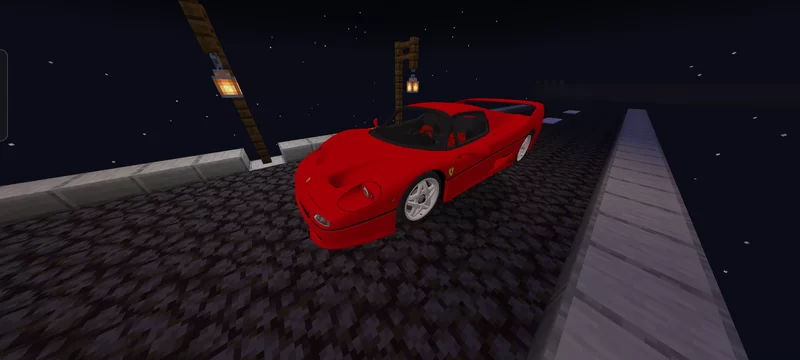 Ferrari F50 Minecraft Mod