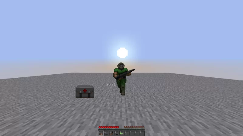 (1.18.2, Forge) DOOM 1 Additions Mod Minecraft Mod